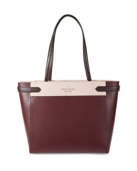 Kate Spade Laptop Top Handle Bag in Purple Lyst