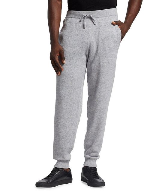 Saks Fifth Avenue Saks Fifth Avenue Collection Wool Blend jogger Pants ...