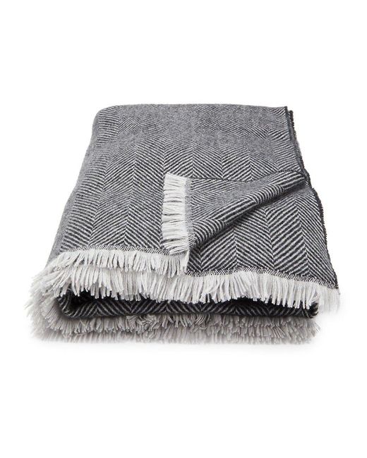 Saks Fifth Avenue Saks Fifth Avenue Herringbone Wool & Cashmere Accent