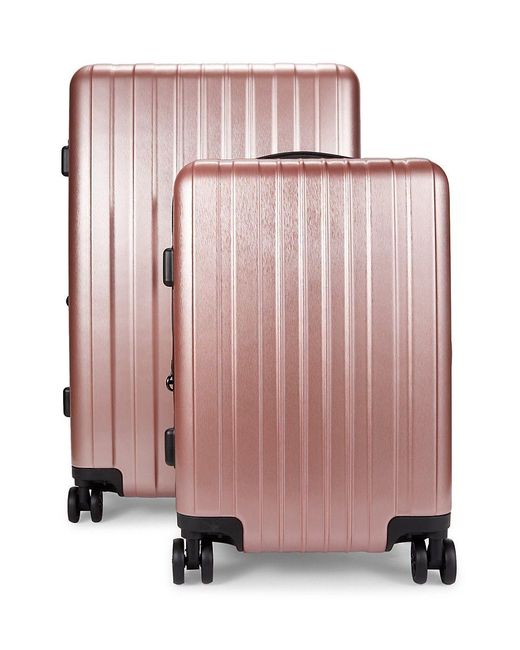 CALPAK Pink Maie 2-piece Hardshell Luggage Set