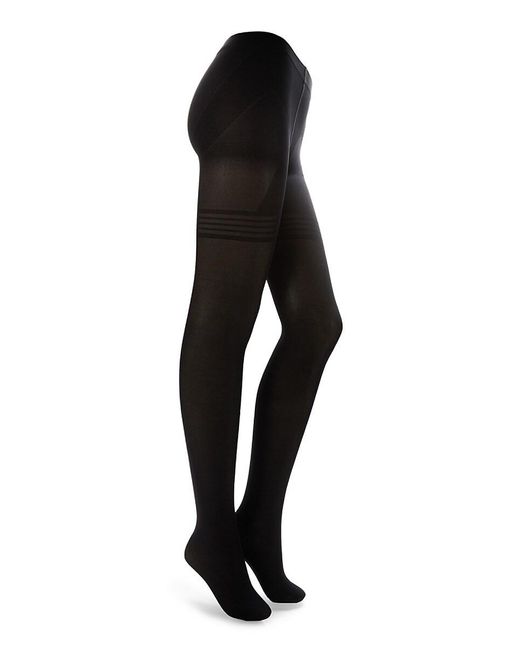 Wolford Control Top Opaque Tights in Black Lyst Canada