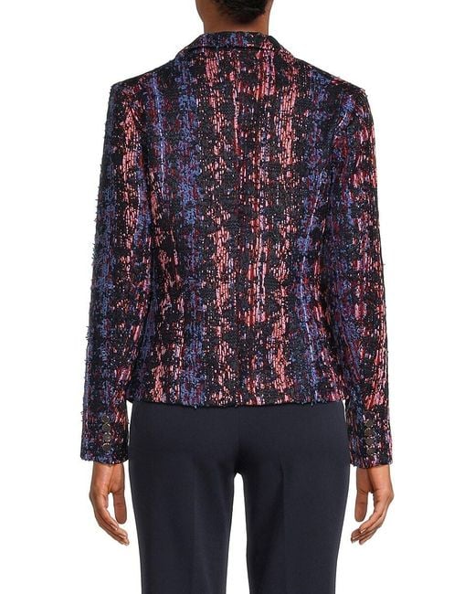Ecru Gray Textured Blazer