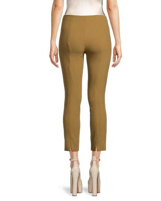 Vince Solid Front Seam Leggings in Natural