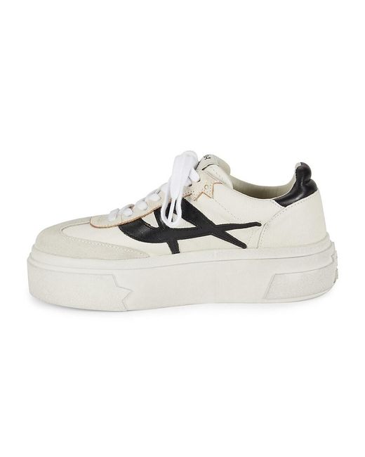 Ash Multicolor 50Mm Starmoon Leather Low Top Platform Sneakers