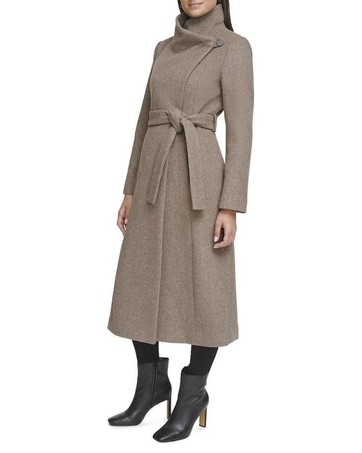 Belted Coat Sage Wool Coat Who Owns Kenneth Cole Kenneth Cole