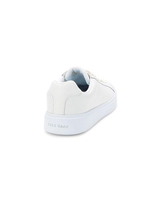 Cole Haan White Grand Crosscourt Sneakers
