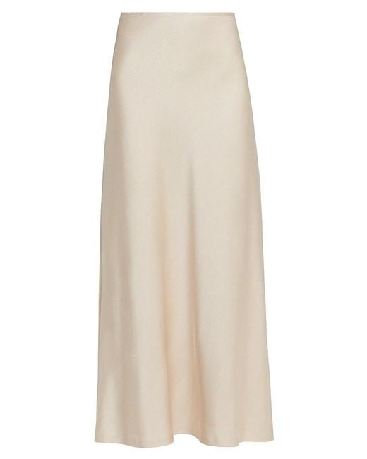 Kobi Halperin Natural Sachi Crepe Maxi Skirt