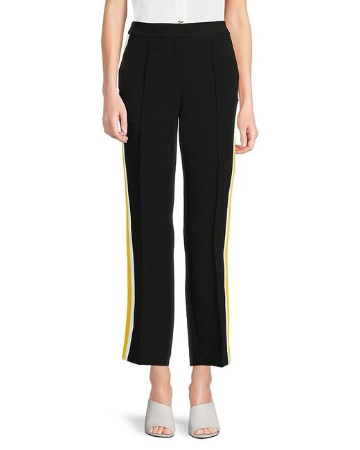 Karl Lagerfeld Black Side Stripe Pants