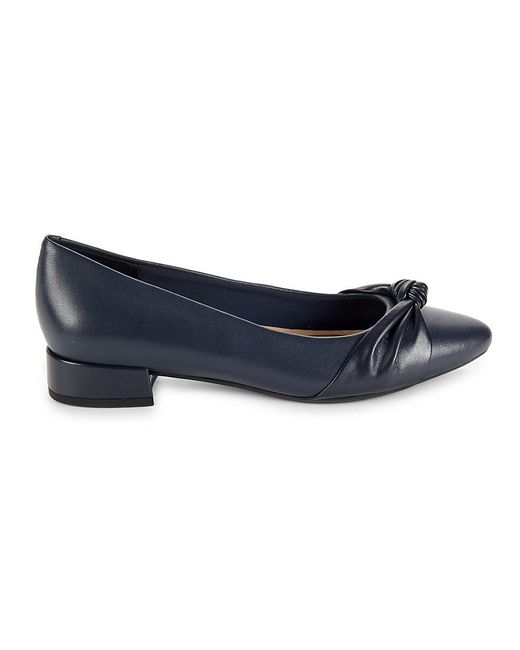 Easy Spirit Blue Secaster Pewter 25mm Knot Pumps