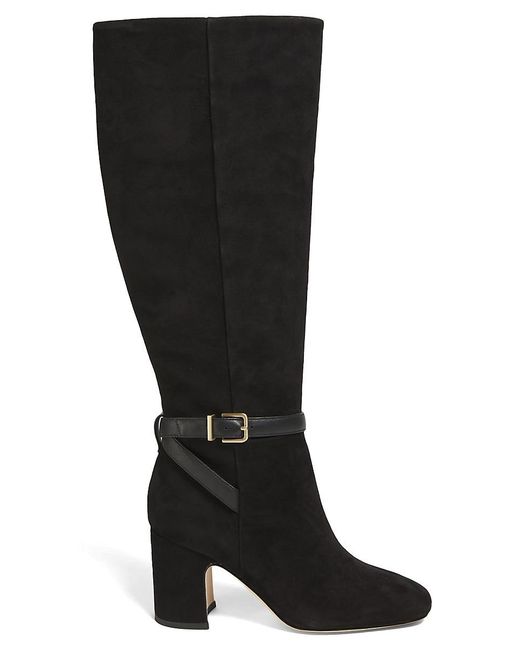 J.McLaughlin Black J. Mclaughlin Gaia 75Mm Suede Knee-High Boots