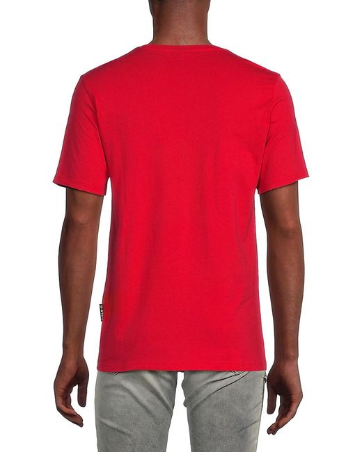 G-Star RAW Red Logo Graphic Tee for men