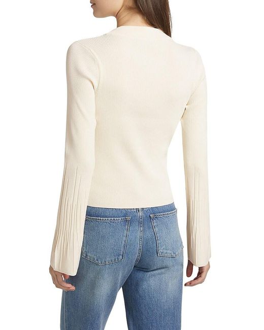 Rag & Bone Blue Austen V-Neck Sweater