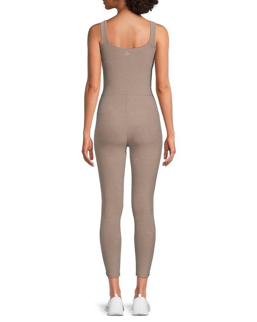 Beyond Yoga Multicolor Spacedye New Moves Squareneck Jumpsuit