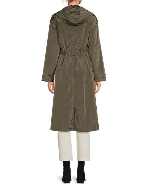 Guess Natural Kelsi Hooded Midi-Length Parka