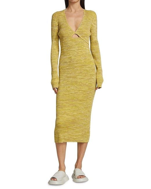 Derek lam 10 top crosby yellow dress