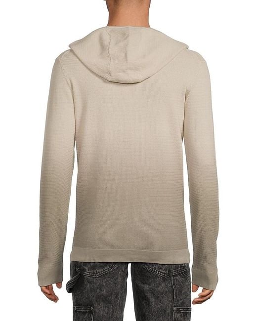 Kenneth Cole Blue Cotton Hoodie for men