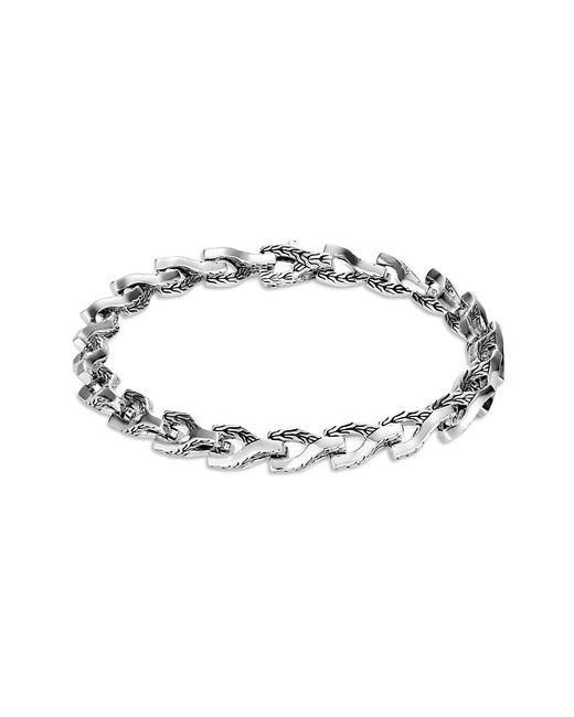 John Hardy Metallic Classic Chain Asli-Link Sterling Bracelet for men