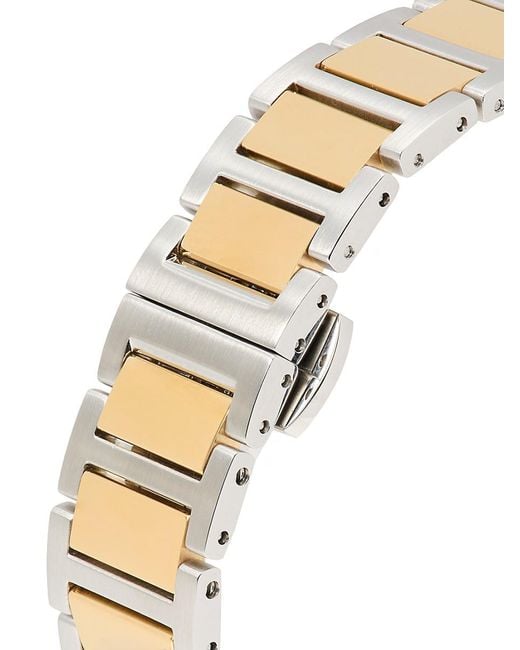 Fendi White Run Away Two-Tone Stainelss Steel Bracelet Watch/36Mm