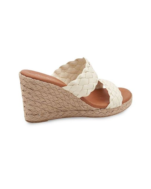 Andre assous deals espadrilles wedges