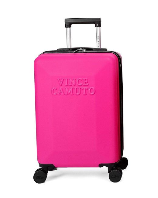 Vince Camuto Pink 20-inch Ellie Expandable Cabin Spinner Suitcase