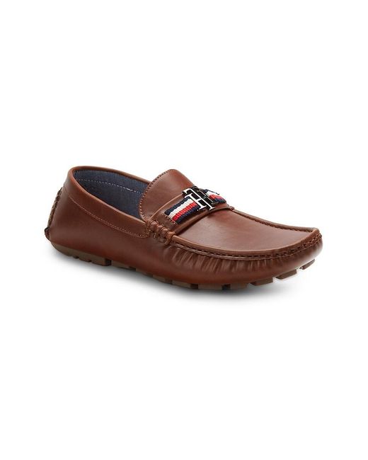 Tommy Hilfiger Black Tmatino Driving Loafers for men