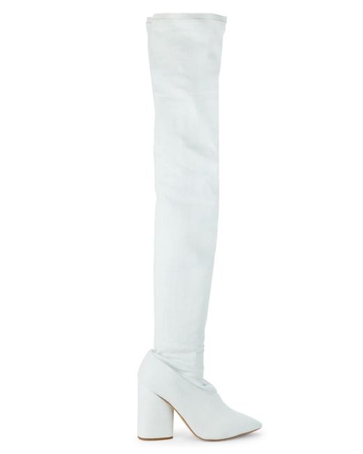 yeezy stretch canvas boots