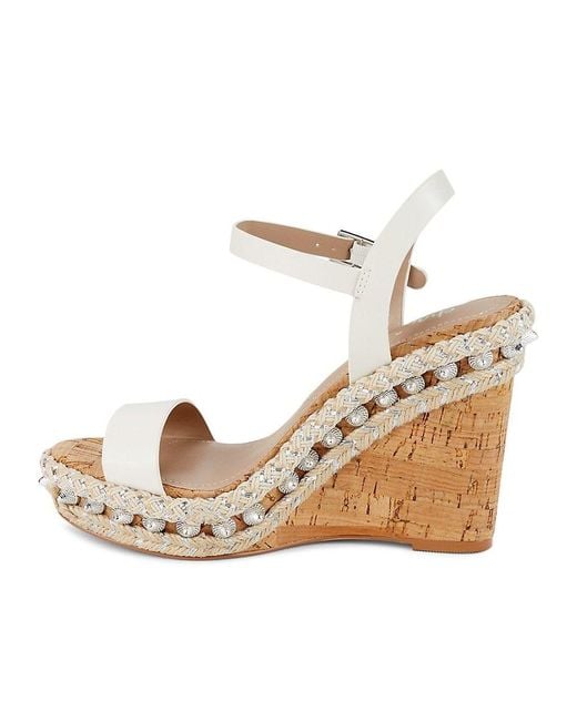Charles david white wedges hotsell