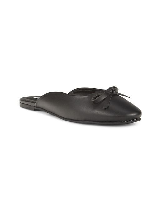 Saks Fifth Avenue Black Nora Bow Mules