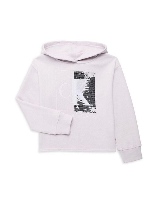 Calvin klein top monogram box hoodie