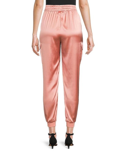 Cami NYC Pink 'Elsie Silk Blend Joggers