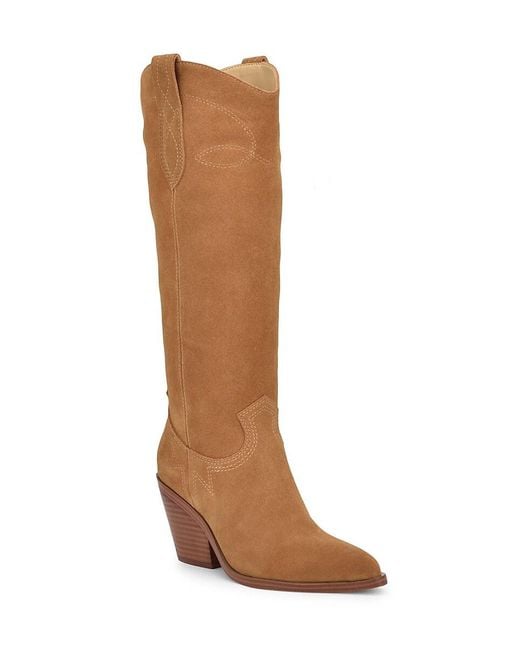 Nine West Brown Smash 25Mm Knee-High Boots