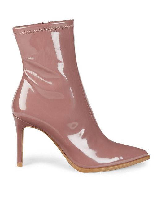 Mauve color hotsell booties