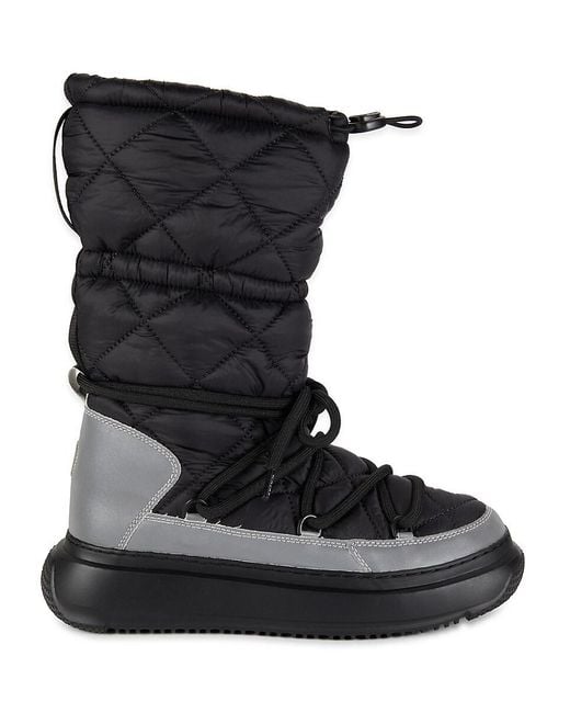 Pajar Gray Gravita Quilted Boots