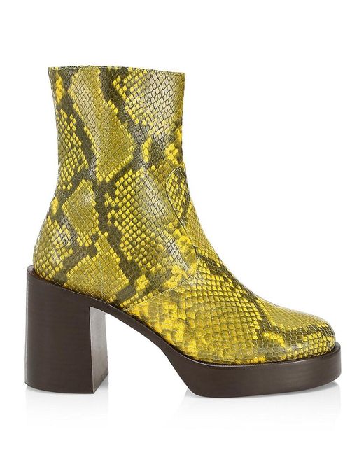 simon miller high raid leather platform boots