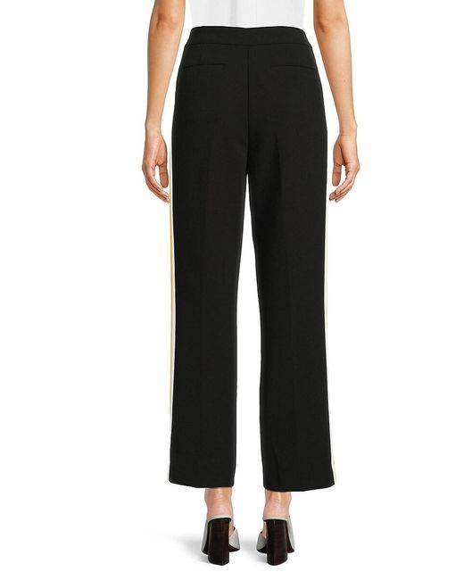 Karl Lagerfeld Black Side Stripe Pants