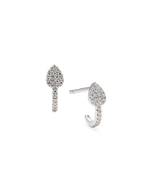 Saks fifth avenue diamond on sale earrings