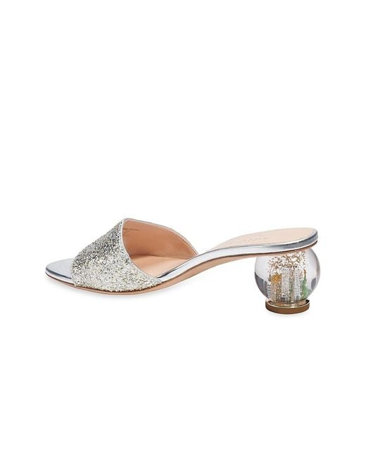 Kate spade discount glitter mules