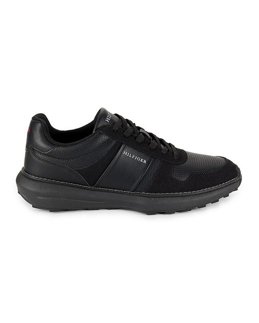 Tommy Hilfiger Brown Edman Low Top Platform Sneakers for men