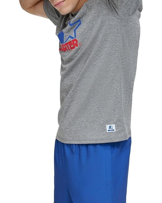 Starter Red Logo Short Sleeve T-shirt for men