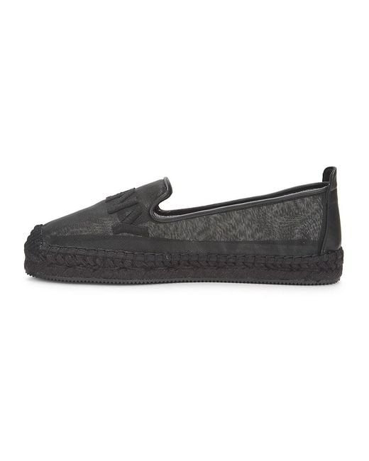DKNY Natural Malladra Embroidered Logo Espadrilles