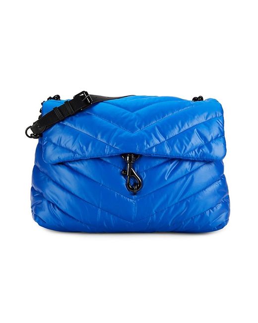 Rebecca Minkoff Blue Extra Large Edie Quilted Shoulder Bag