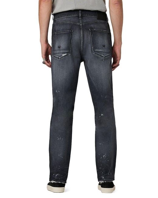 H by Hudson Hudson Reese Stretch High Rise Straight Leg Jeans in