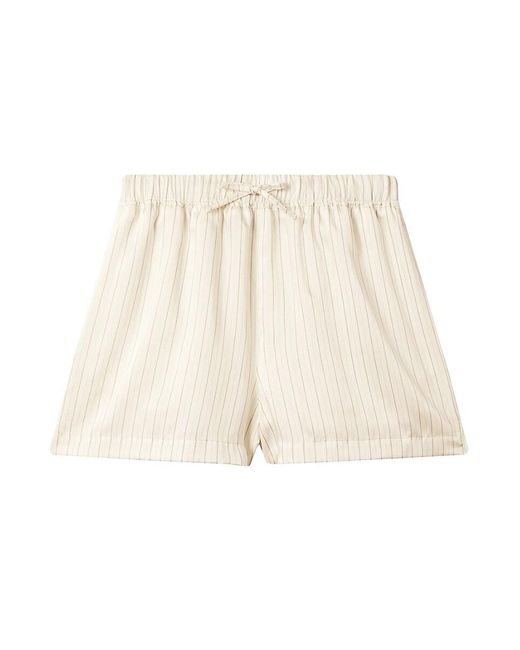 Reiss Natural X Mclaren F1 Team Monte Carlo Striped Drawstring Shorts