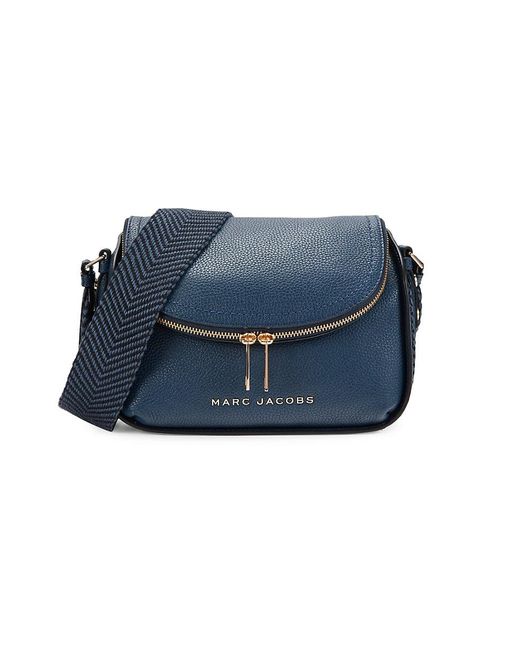 Marc Jacobs Cow Leather Mini Shoulder Bag in Blue | Lyst UK