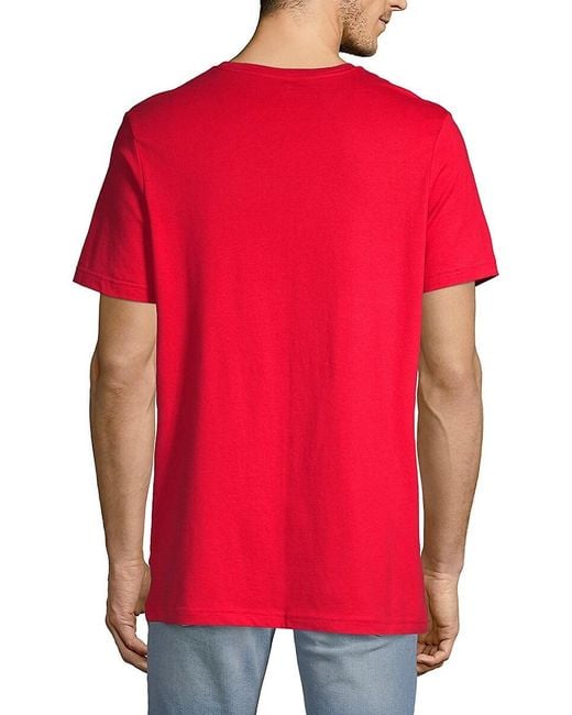 Tommy Hilfiger Gray Core Flag Tee for men