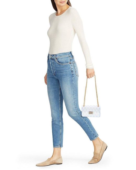 Bilinli Women's Multifunction Jeans Crossbody Bag