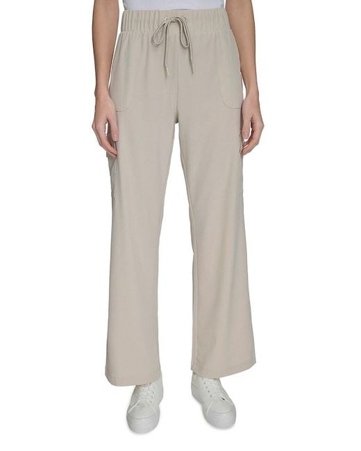 Andrew Marc Natural Commuter Drawstring Sweatpants
