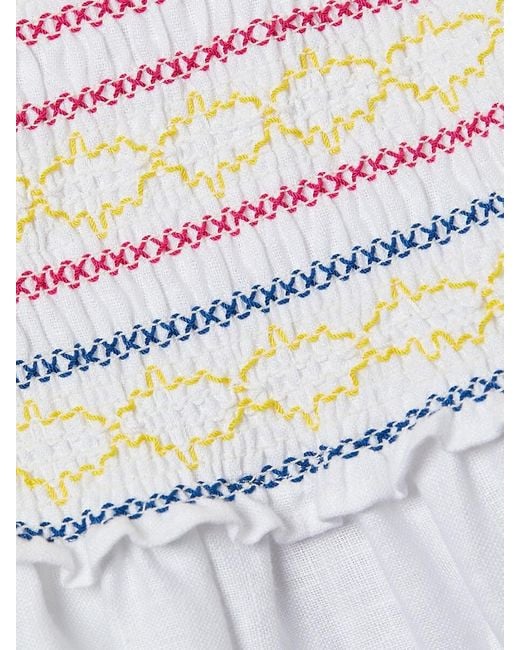 Cara Cara White Jenny Midi-dress