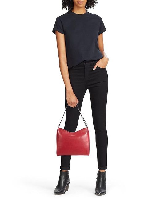 Calvin Klein Red Nova Shoulder Bag