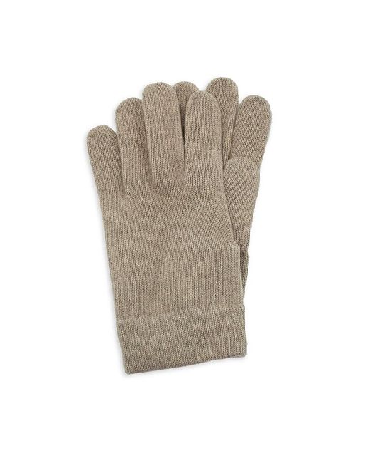 Portolano Gray Cashmere Gloves for men